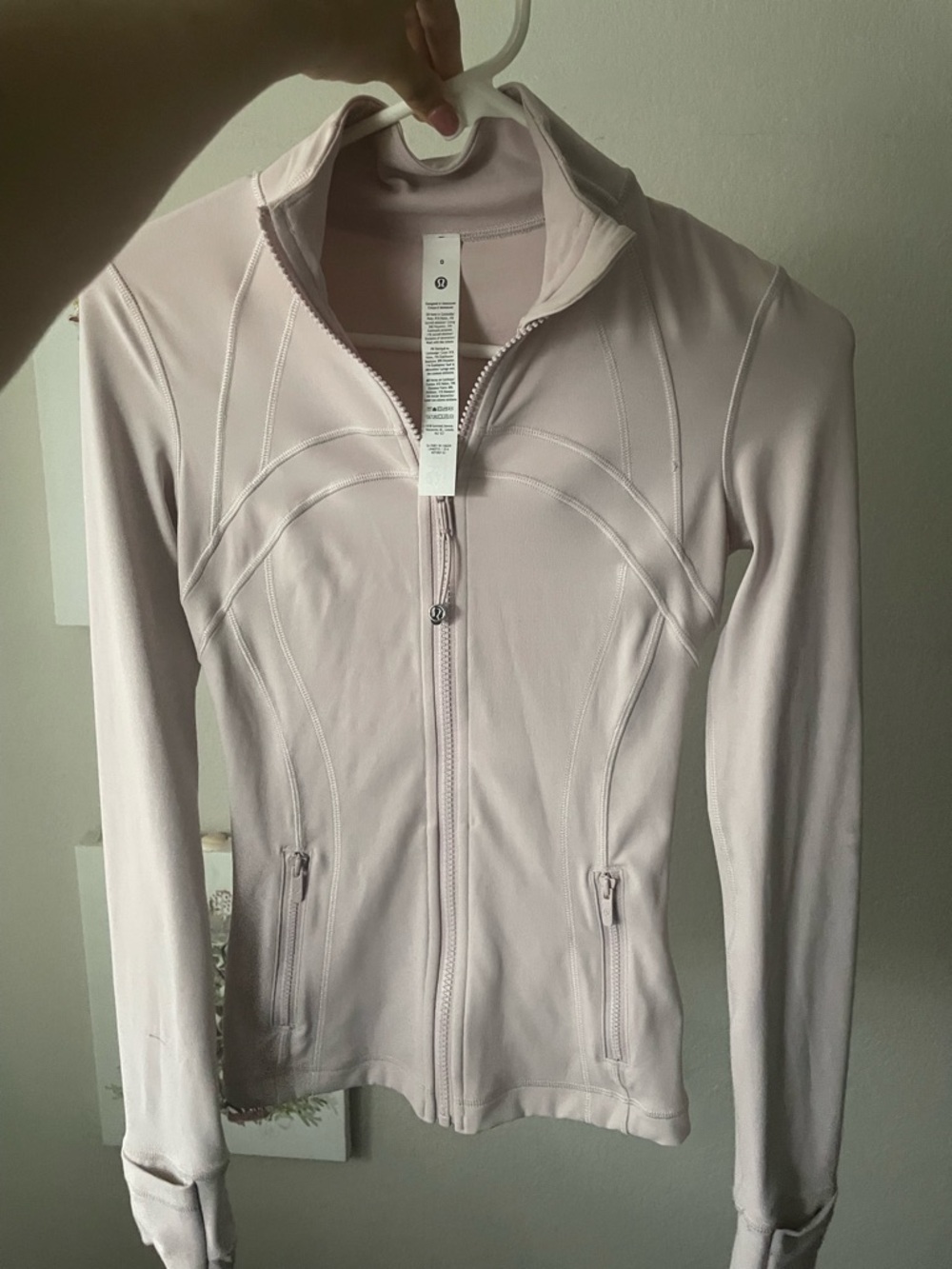 Pink lululemon define jacket